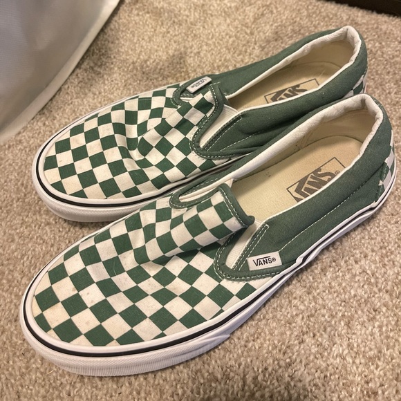 ♡ CHECKERED VANS! Women’s size 10.5, men’s size 9. - Picture 4 of 6